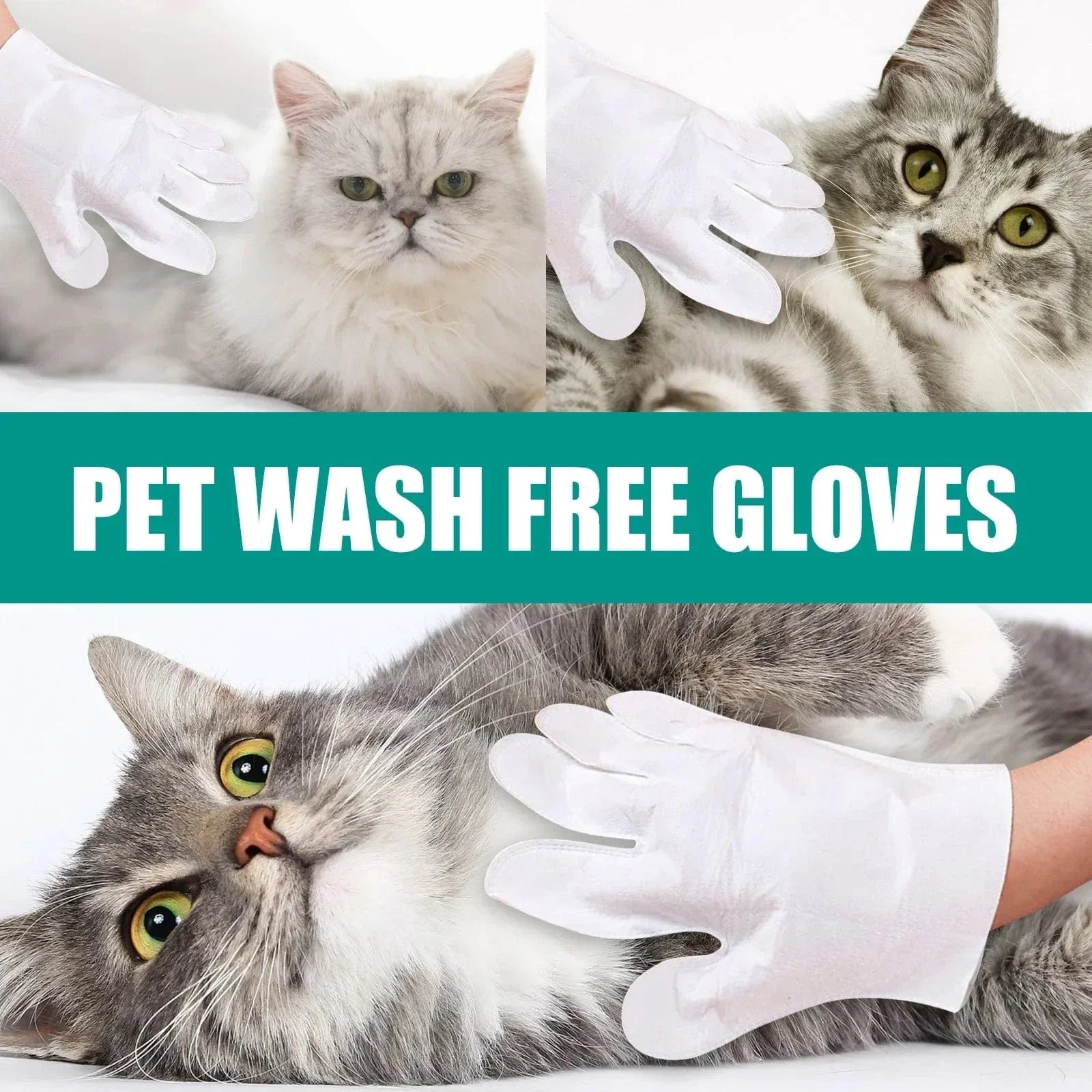 Cat Disposable Wash Free Cleaning Gloves
